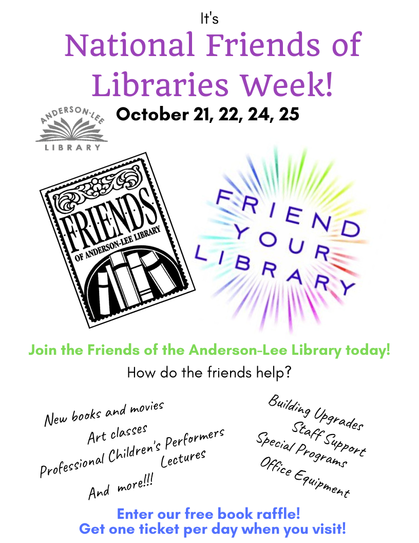 Friends Anderson Lee Library